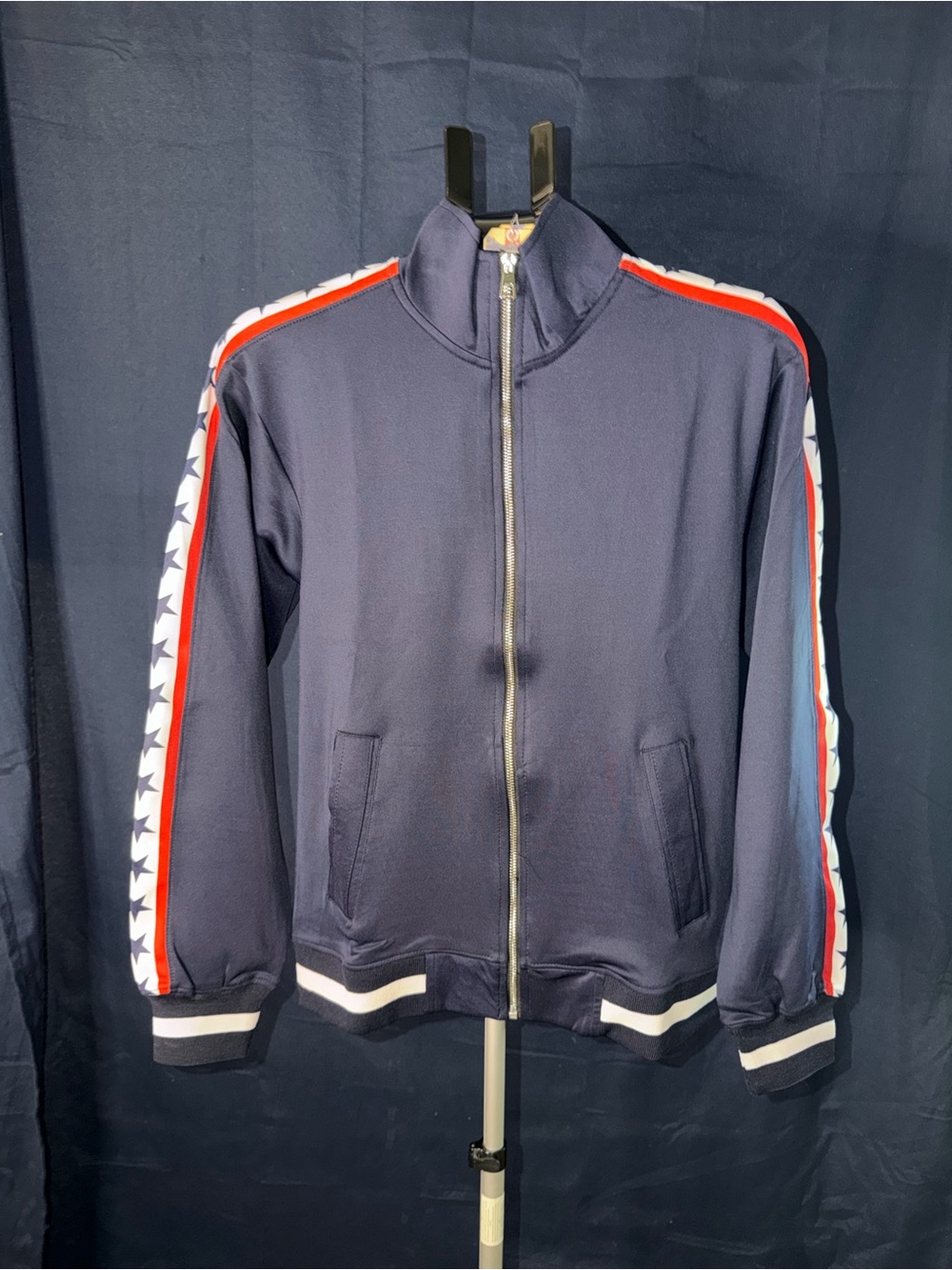 Focus Clothing Co Track Jacket Men’s Medium NWT Navy Full Zip
